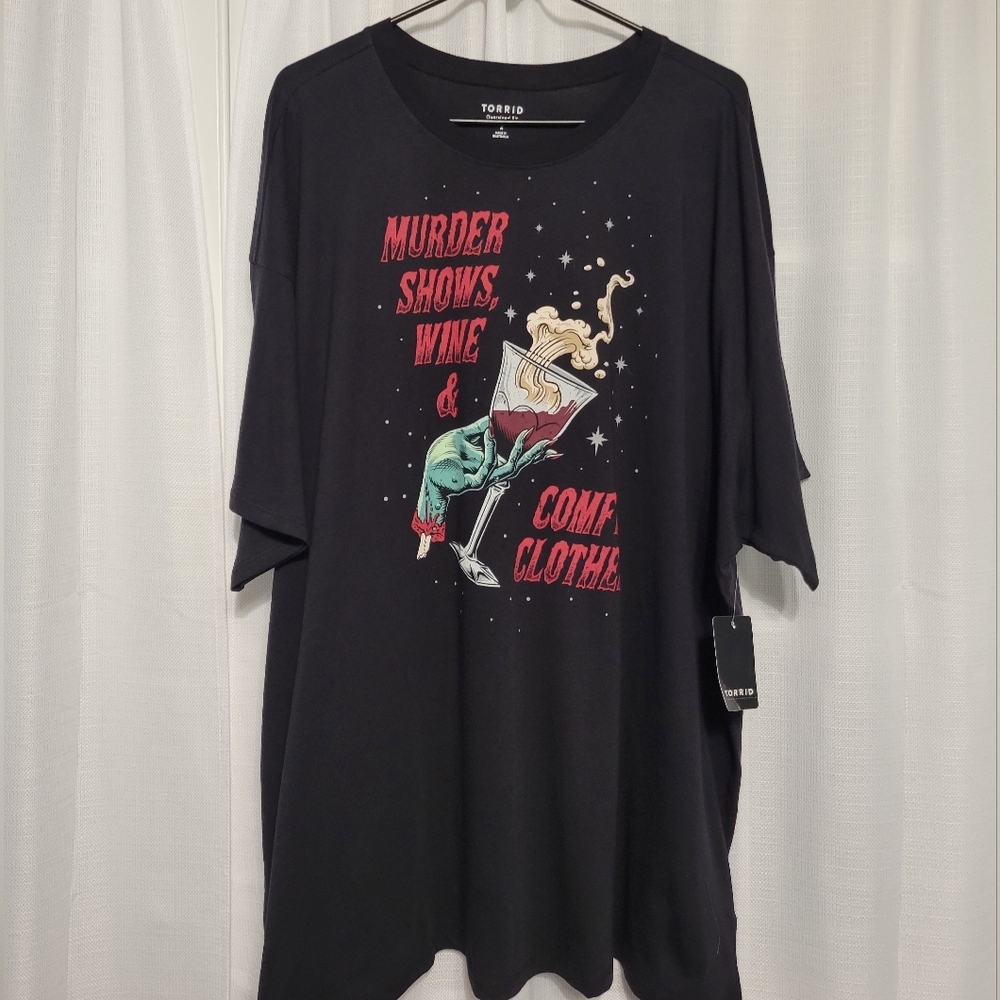 NEW! Murder Shows Oversized Cotton Tee - Picture 9 of 10